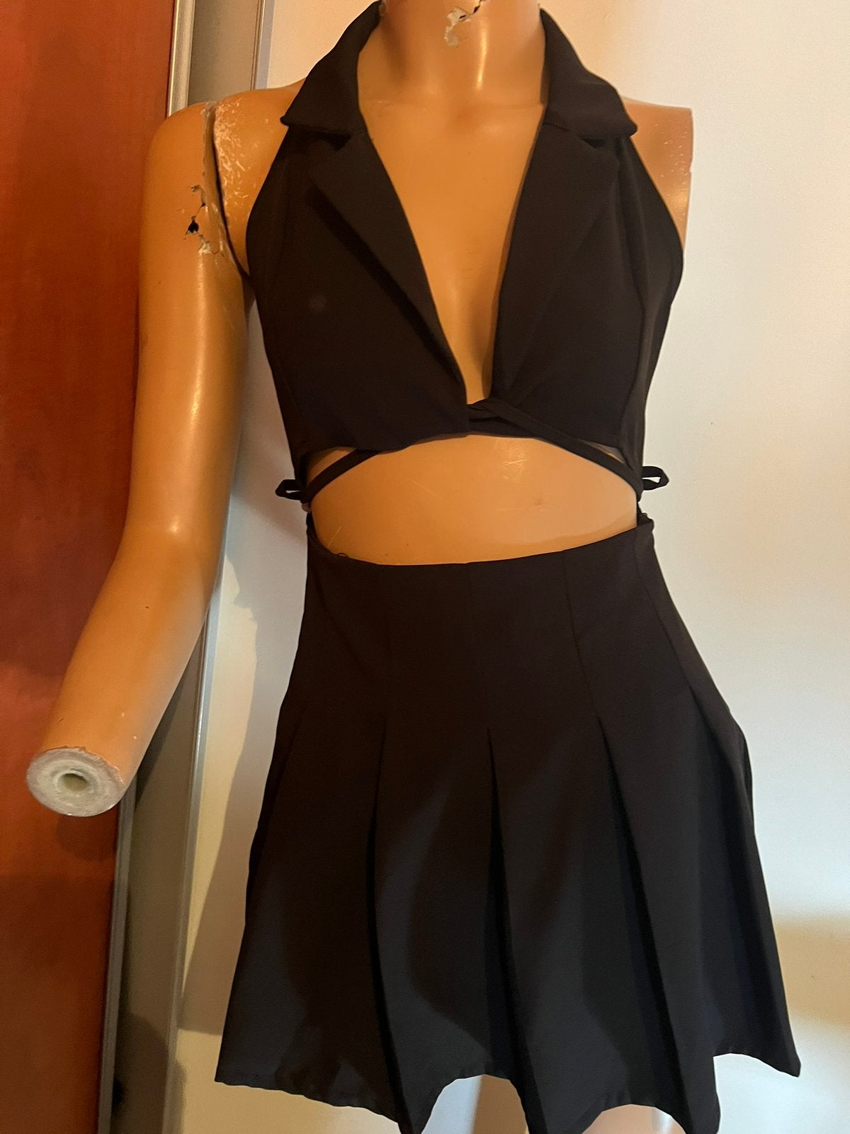 MADE IN ITALY jurk maat s origineel ZGAN, Made in Italy, Zwart, G, Ophalen of Verzenden