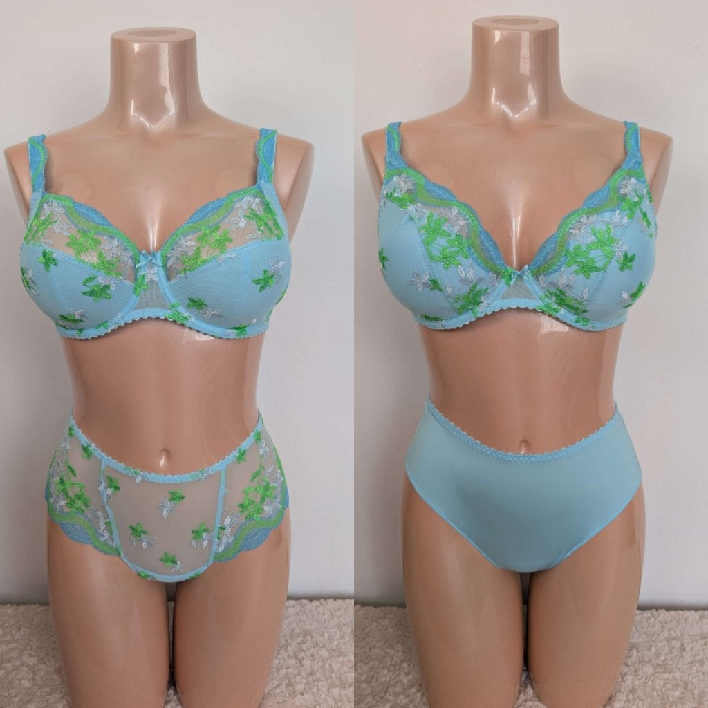 Nieuw prima donna cala luna Plunge bh 75d Beugel bh, Blauw, ., Ophalen of Verzenden, BH