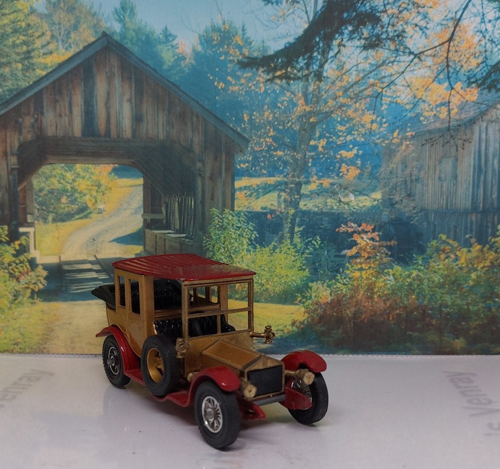 1:48 Rolls Royce Silver Ghost Landaulet 1912; Matchbox Y-07, Ophalen of Verzenden, Gebruikt, Auto, Matchbox