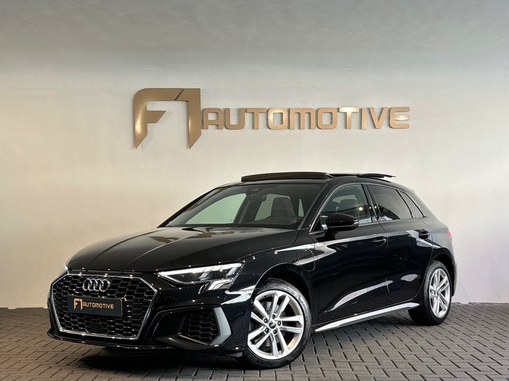 Audi A3 Sportback 40 TFSI e S Line Pano|Keyles|Sfeer|Camera|, Auto's, Audi, Gebruikt, 4 cilinders, 1535 kg, Automatische klimaatregeling