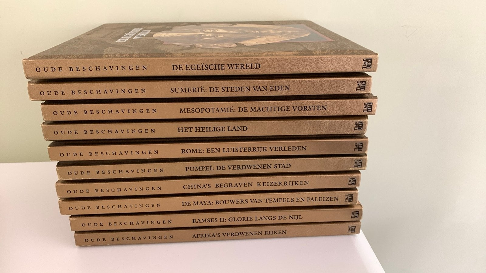 Time Life Boeken - Oude Beschavingen (10 delen), Boeken, Ophalen, 14e eeuw of eerder, Zo goed als nieuw, Overige gebieden
