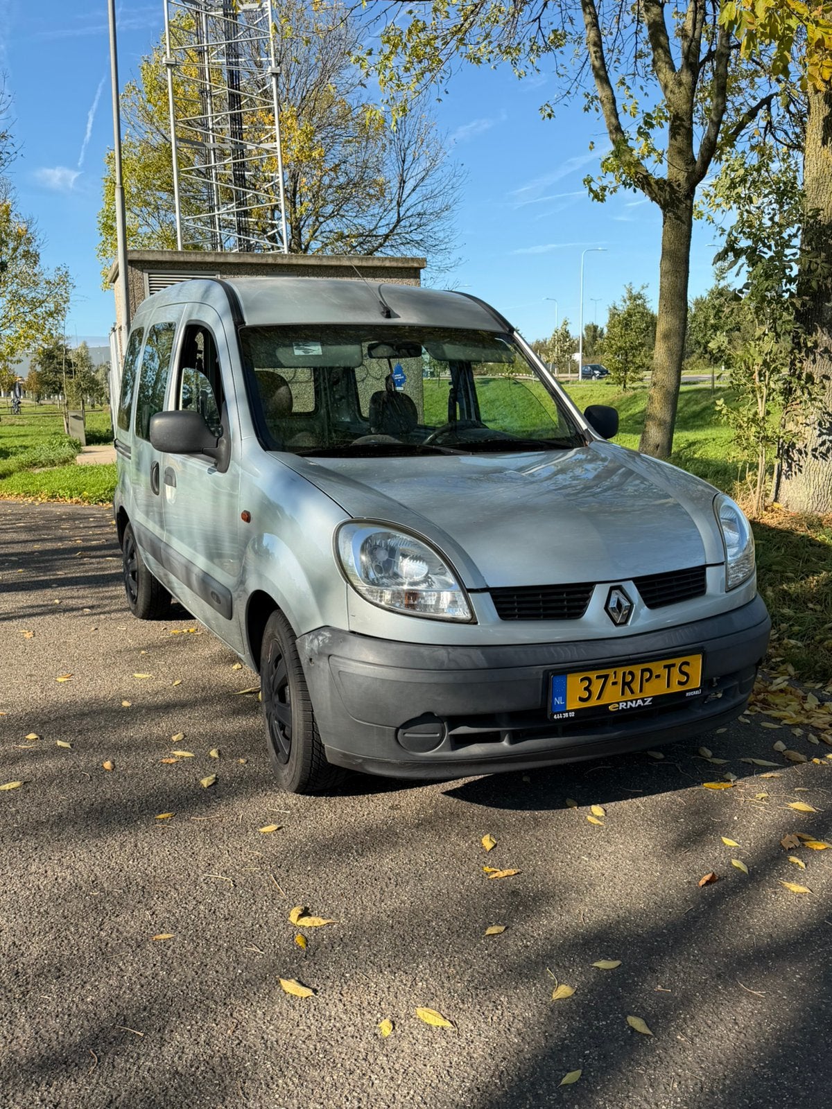 Renault kangoo, Auto's, Stof, Handgeschakeld, Particulier, Zilver of Grijs