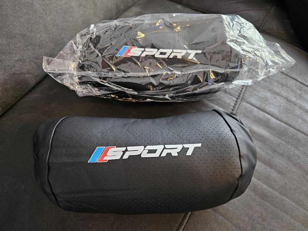 Universele BMW Sportstijl Hoofdsteun Nappa PU-leer - Nieuw, Ophalen of Verzenden