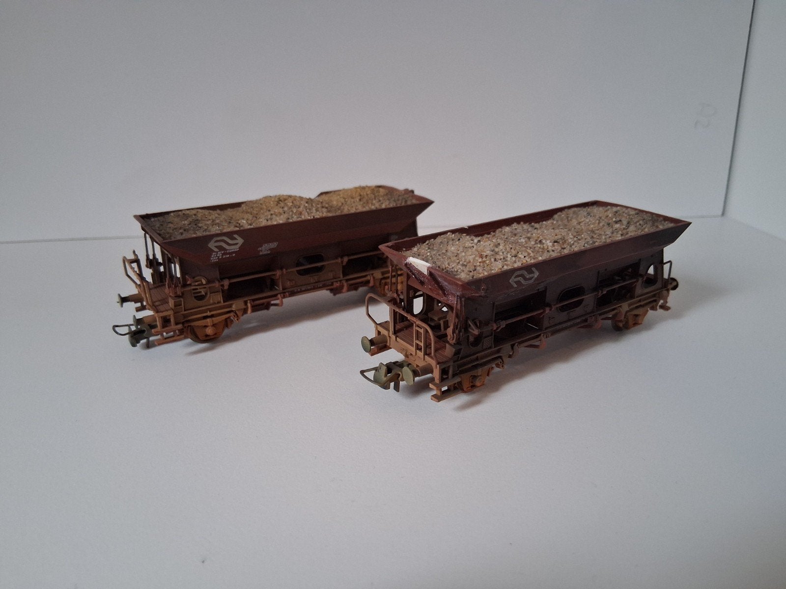 3 NS Roco grindwagons, Gelijkstroom, Wagon, Ophalen of Verzenden, NS