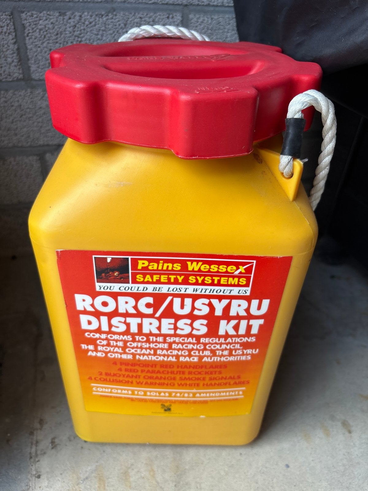 Pains Wessex RORC/USYRU Distress Kit - Veiligheid op Zee, Ophalen of Verzenden, Gebruikt, Overige typen