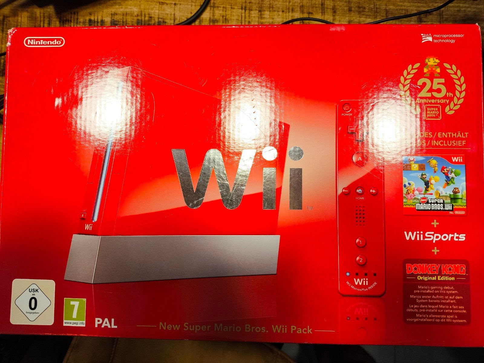 Nintendo Wii 25th Anniversary Edition – compleet & extra’s!, Spelcomputers en Games, Ophalen of Verzenden, Zo goed als nieuw, Met 2 controllers