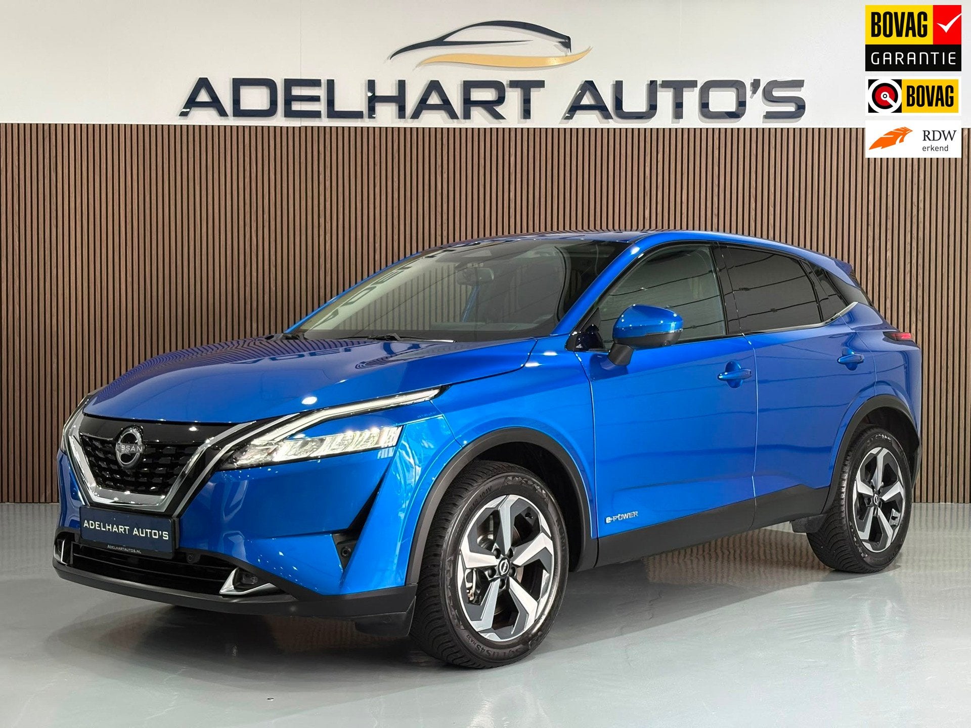 Nissan Qashqai 1.3 MHEV N-Connecta 168 PK / Navigatie full m, Auto's, Gebruikt, 4 cilinders, Blauw, Origineel Nederlands