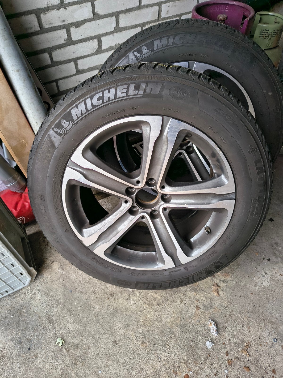 Mercedes GLC Winterbanden met Velgen - Michelin, Ophalen, Gebruikt