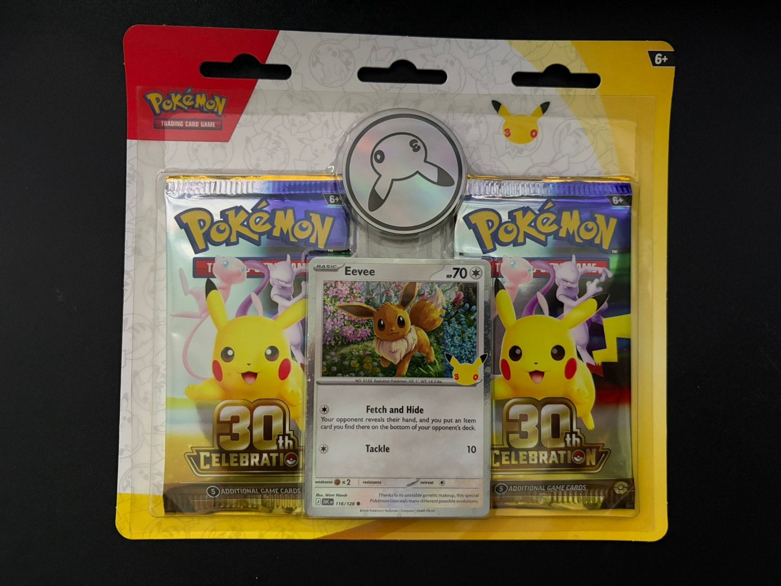 Pokemon 30th celebrations blister, Ophalen of Verzenden, Zo goed als nieuw