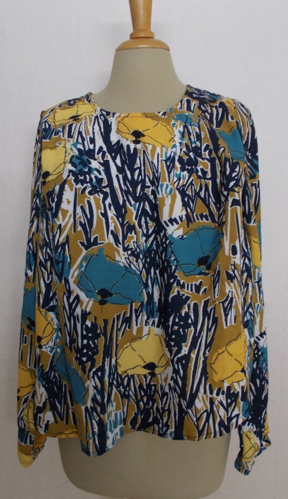 Fleurige print top/tuniek van Mado et les Autres! M, Kleding | Dames, Verzenden, Zo goed als nieuw, Maat 38/40 (M), Meerkleurig