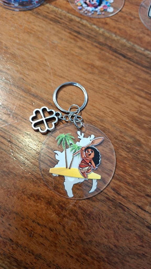 Zelfgemaakte Moana Sleutelhanger - Uniek Cadeau!, Ophalen of Verzenden, Nieuw, Overige typen