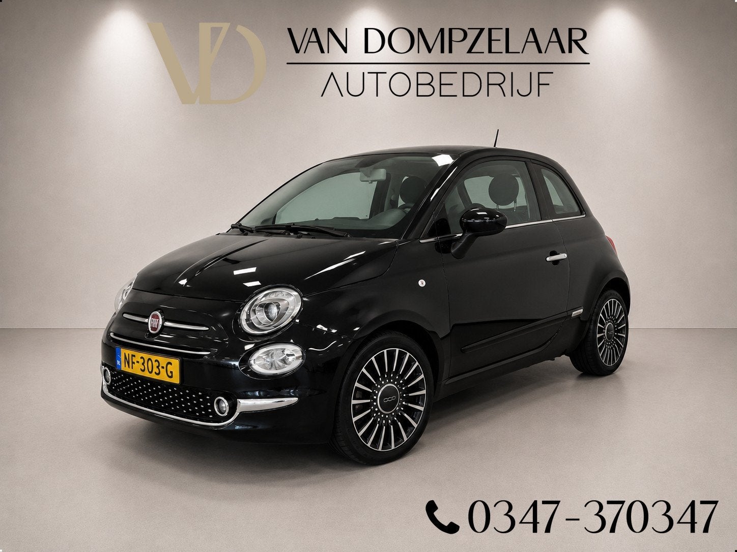 Fiat 500 0.9 TwinAir Turbo Lounge / PANODAK / NAVI / AIRCO /, Elektrische ramen, Gebruikt, Met garantie (alle), Origineel Nederlands