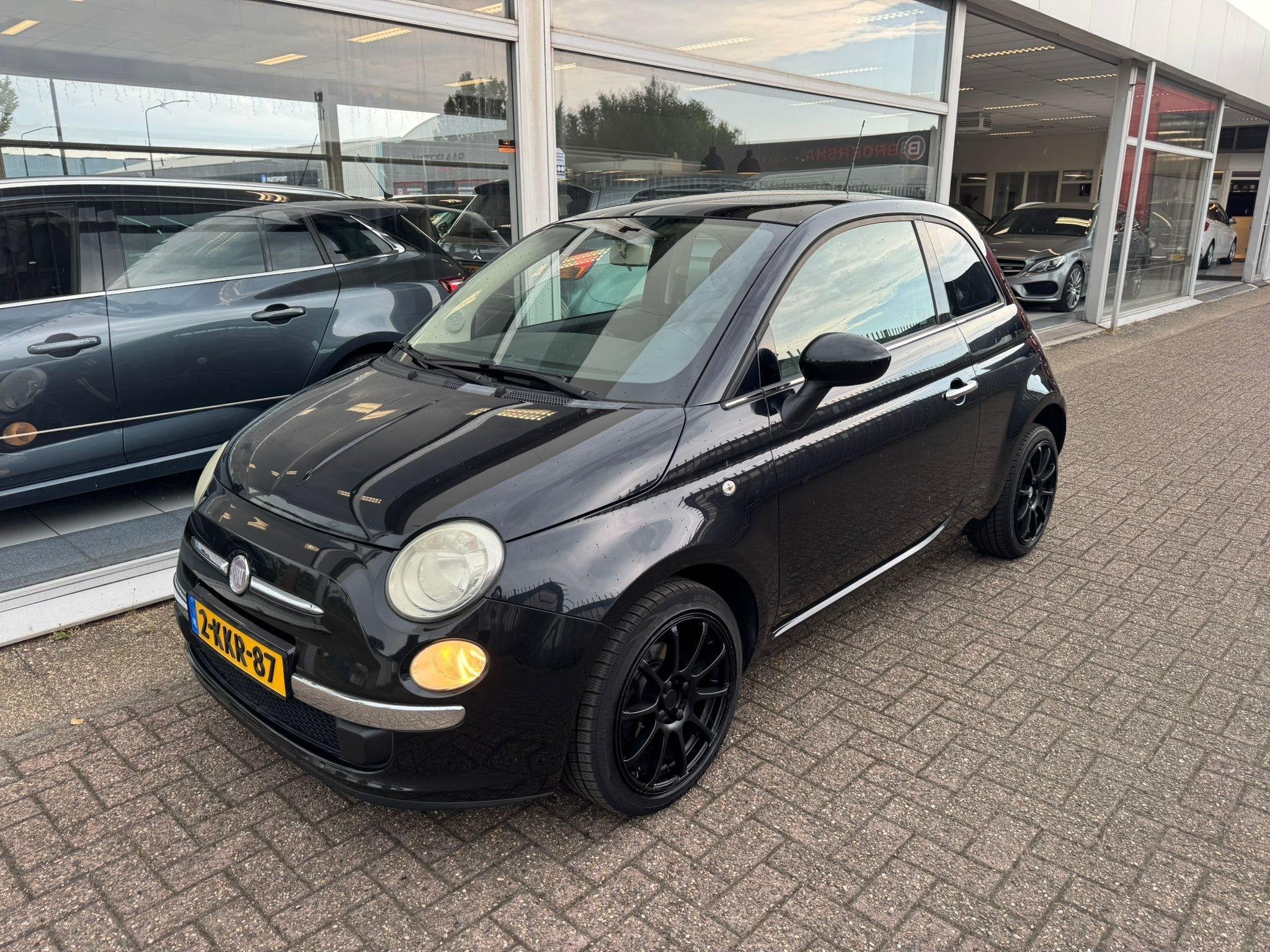 Fiat 500 1.2 Lounge | Airco | Panoramadak | Elektrische rame, Auto's, Euro 5, Stof, Gebruikt, 1242 cc