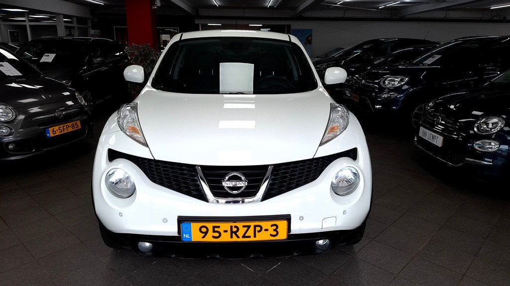 Nissan Juke 1.6 Tekna, Auto's, Nissan, Voorwielaandrijving, Euro 5, Zwart, 4 cilinders