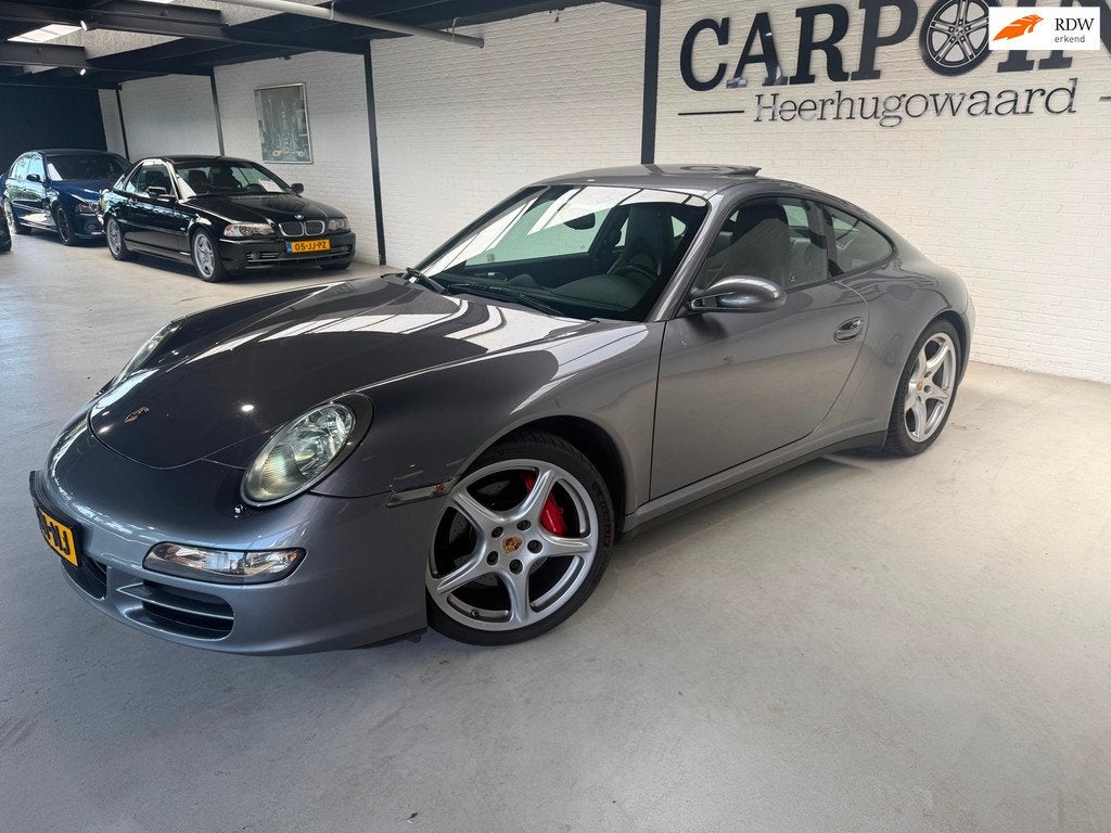 Porsche 911 3.8 Carrera 4S 2006 Automaat Orig NL Deal O.H Bo, Automaat, 1490 kg, Gebruikt, Zwart