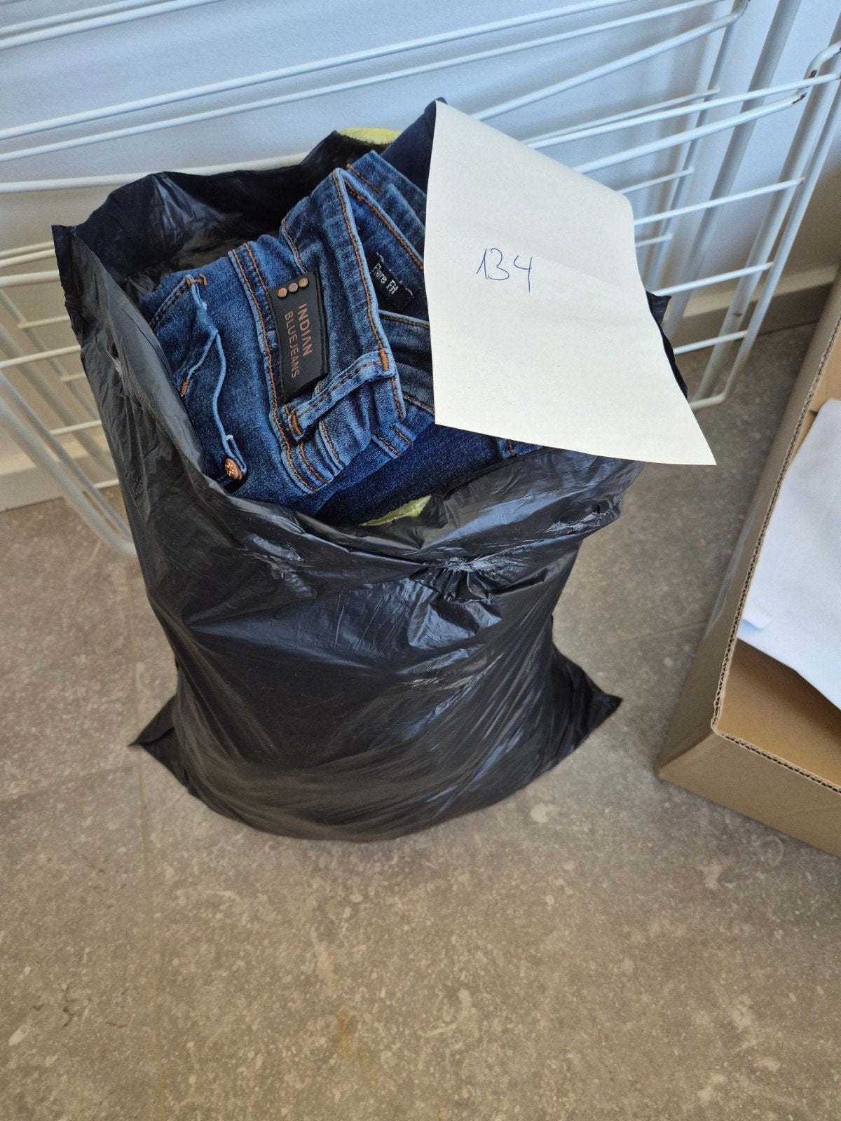 tas vol met meisjes kleding maat 134, Ophalen, Gebruikt, Meisje, Diverse merken