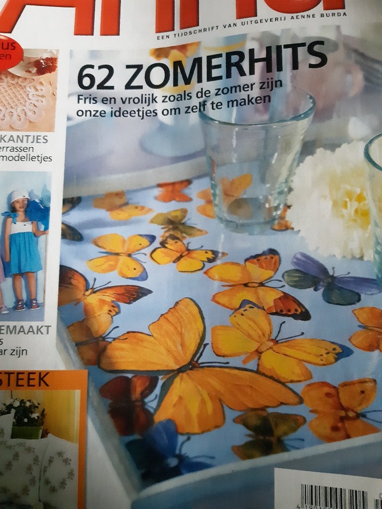 Handwerktijdschriften, Ophalen, Gebruikt, Handborduren, Patroon