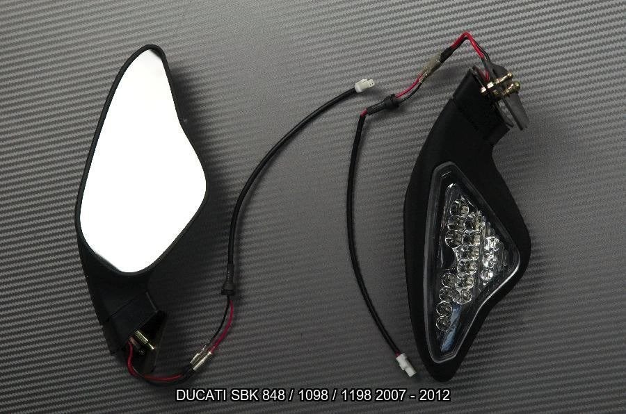 spiegels type origineel DUCATI SBK 848 1098 1198 2007 2012