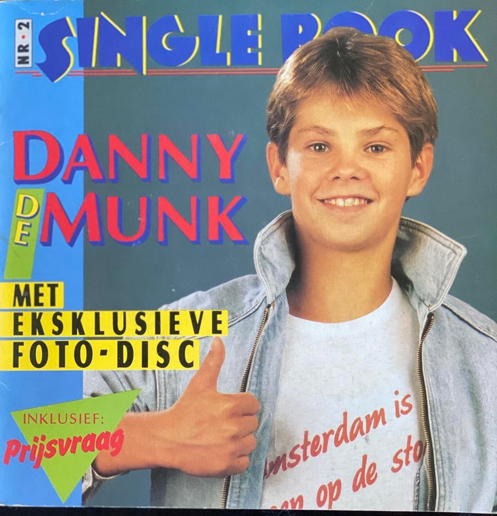 SINGLE BOOK DANNY de MUNK, Cd's en Dvd's, Ophalen of Verzenden, Zo goed als nieuw, 7 inch, Levenslied of Smartlap