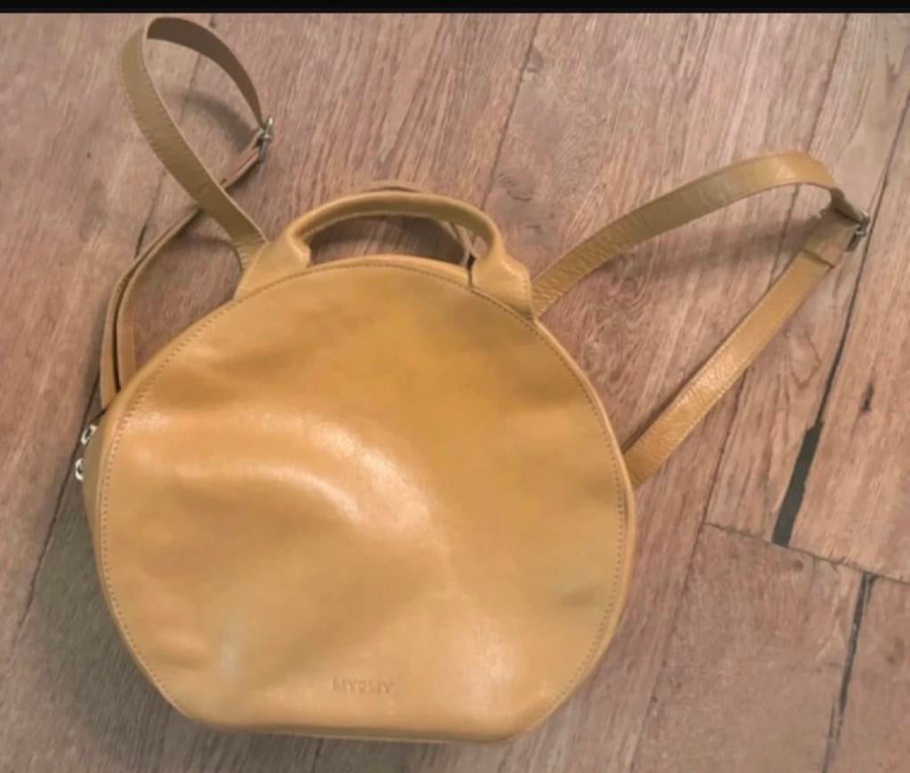 Gele Myomy Rugtas My Boxy Bag Cookie Backbag, Ophalen of Verzenden