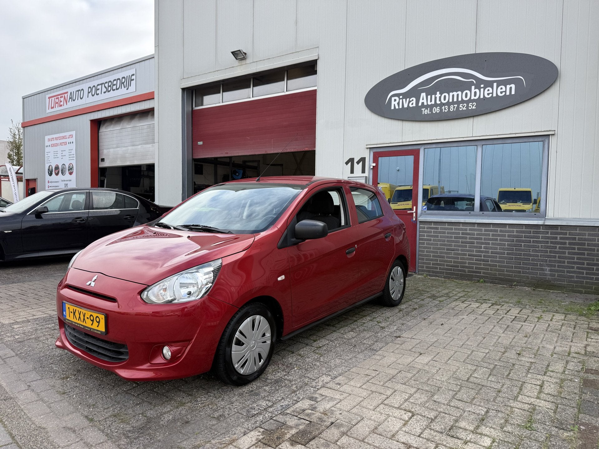 Mitsubishi Space Star 1.0 Inform (bj 2013), Auto's, Voorwielaandrijving, Euro 5, Stof, Gebruikt