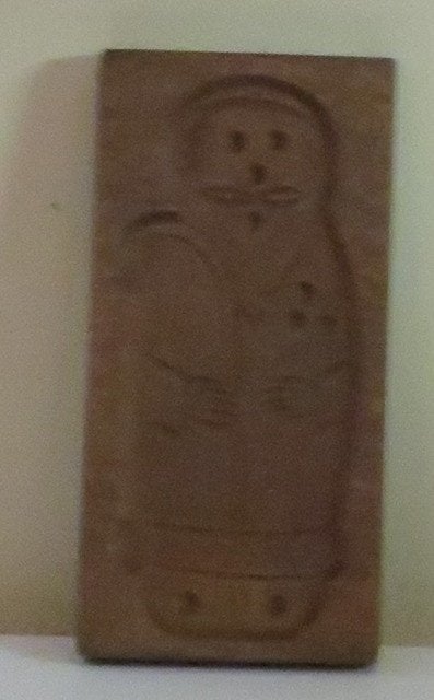 Koekplank Abraham 19 x 9 cm  0499, Antiek en Kunst, Ophalen of Verzenden