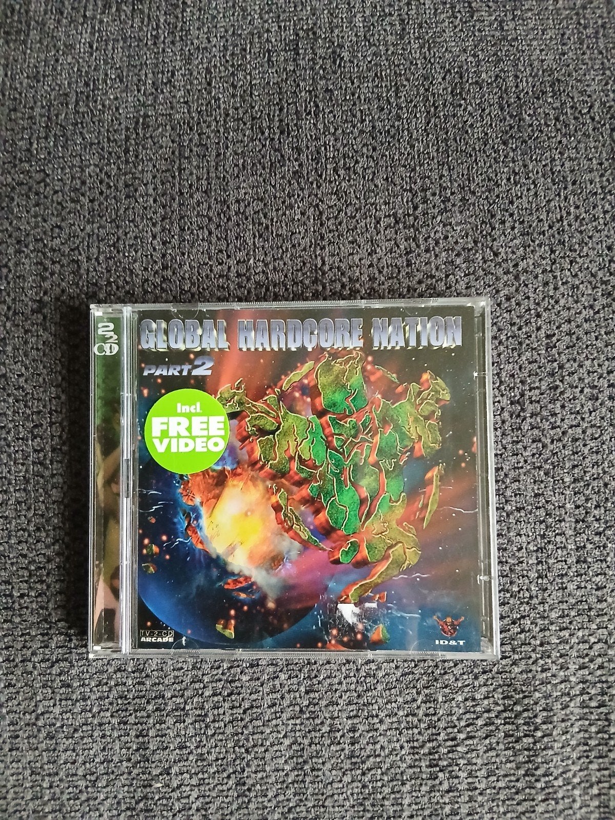 Global Hardcore Nation Part 2 CD - Incl. FREE VIDEO, Ophalen, Gebruikt, Hardcore, Inclusief doosje