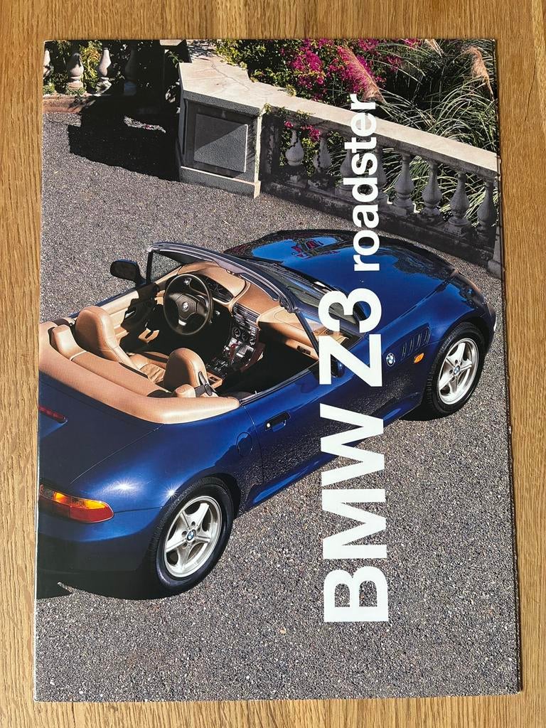 BMW Z3 Roadster brochure 2/96, Ophalen of Verzenden, Zo goed als nieuw, BMW