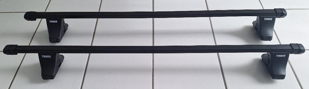 2 Thule dakdragers oa voor Saab 9-3, Opel Vectra, Auto diversen, Dakdragers, Ophalen of Verzenden, Gebruikt