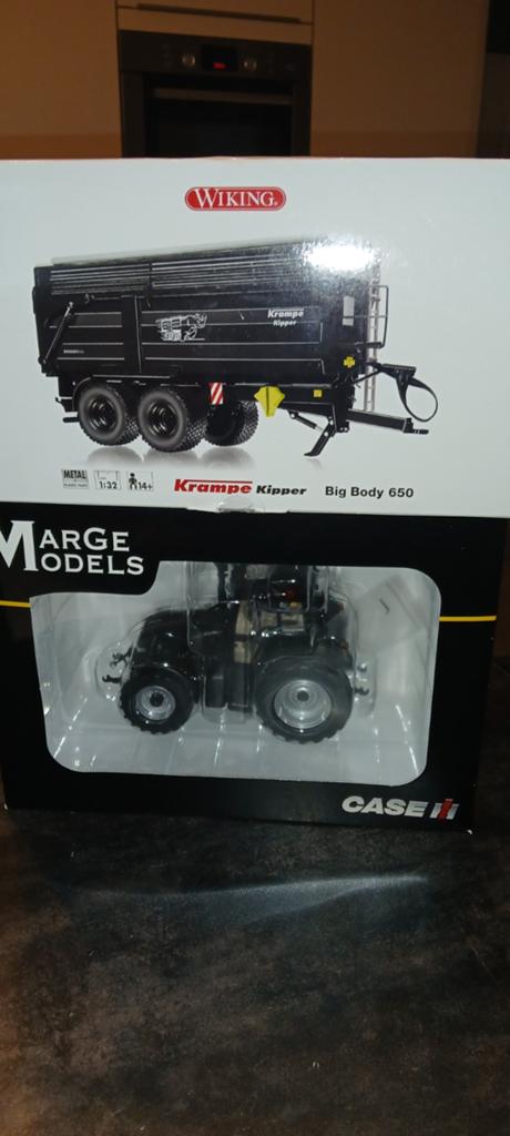 Te koop case ih cvx 195 met krampe kieper black edition, Ophalen of Verzenden, Tractor of Landbouw, Overige merken