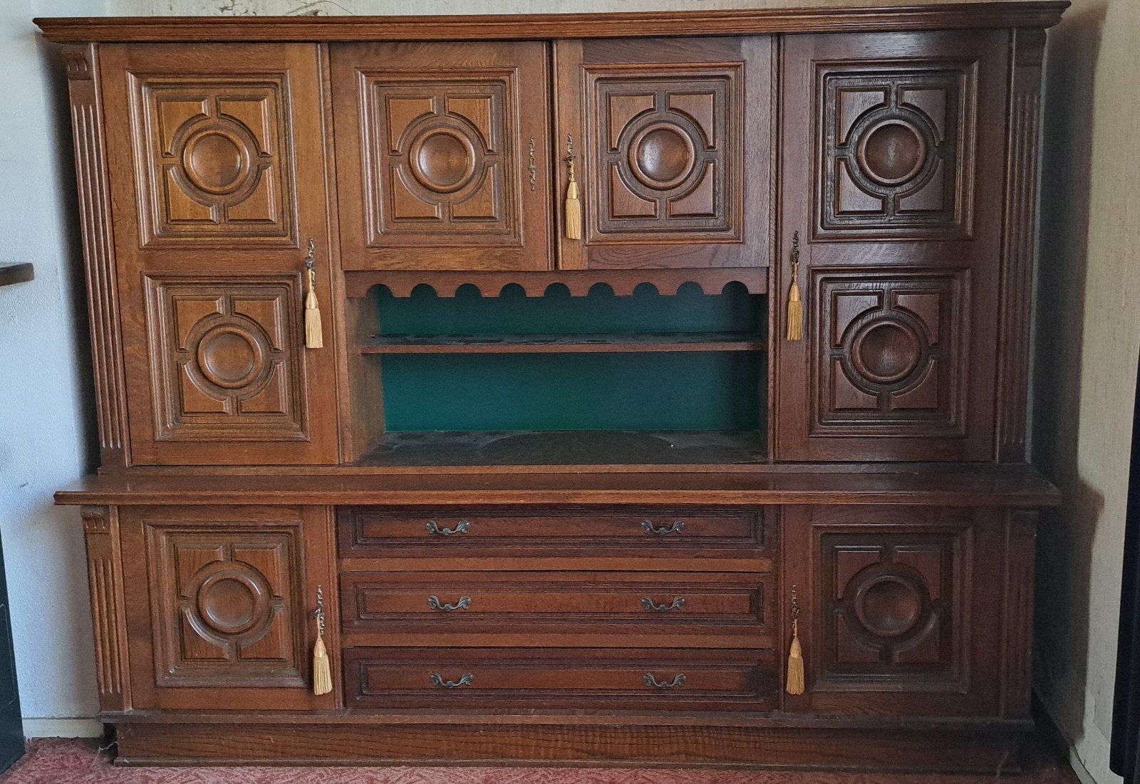 antieke kast, Huis en Inrichting, Kasten | Wandmeubels, Ophalen, Gebruikt, 25 tot 50 cm, Minder dan 150 cm
