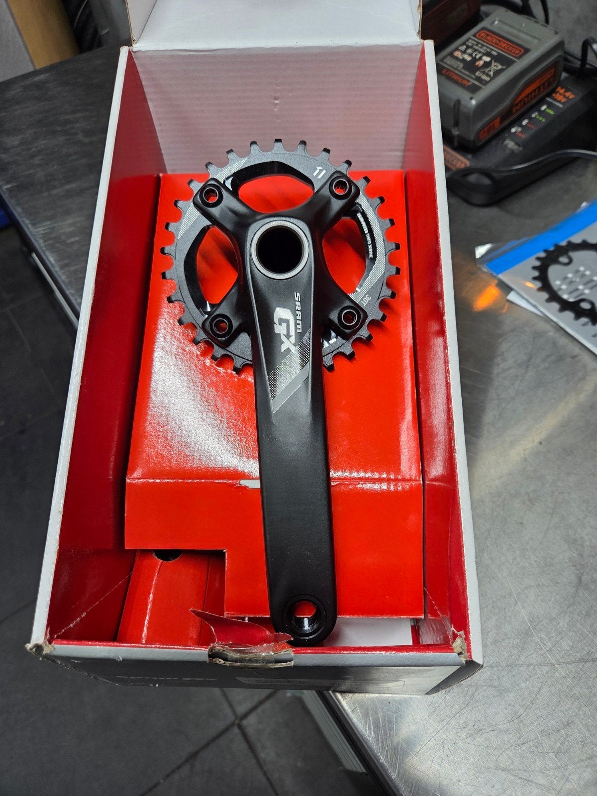 SRAM GX-1000 1x Fatbike Crankstel 175mm, Crankstel of Pedalen, Nieuw, Ophalen of Verzenden, SRAM