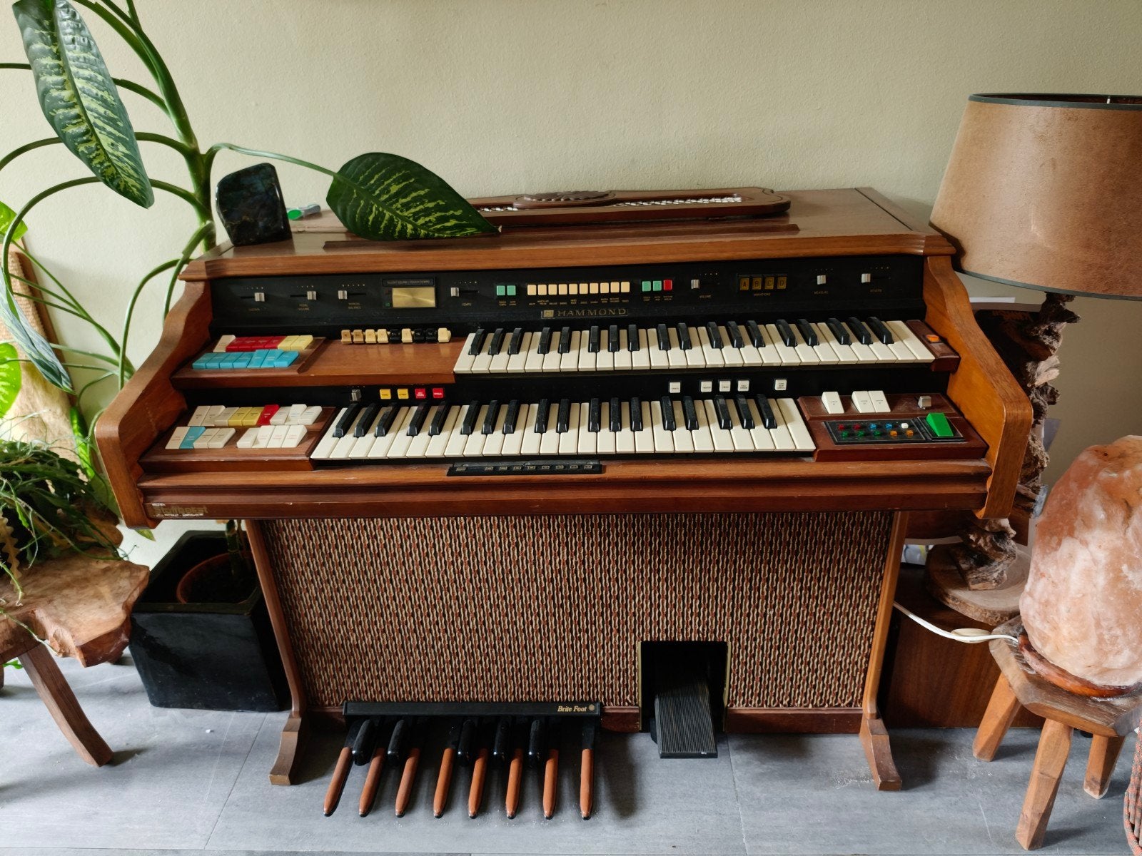 Vintage Hammondorgel met twee klavieren, Muziek en Instrumenten, Ophalen, Gebruikt, 2 klavieren, Hammondorgel