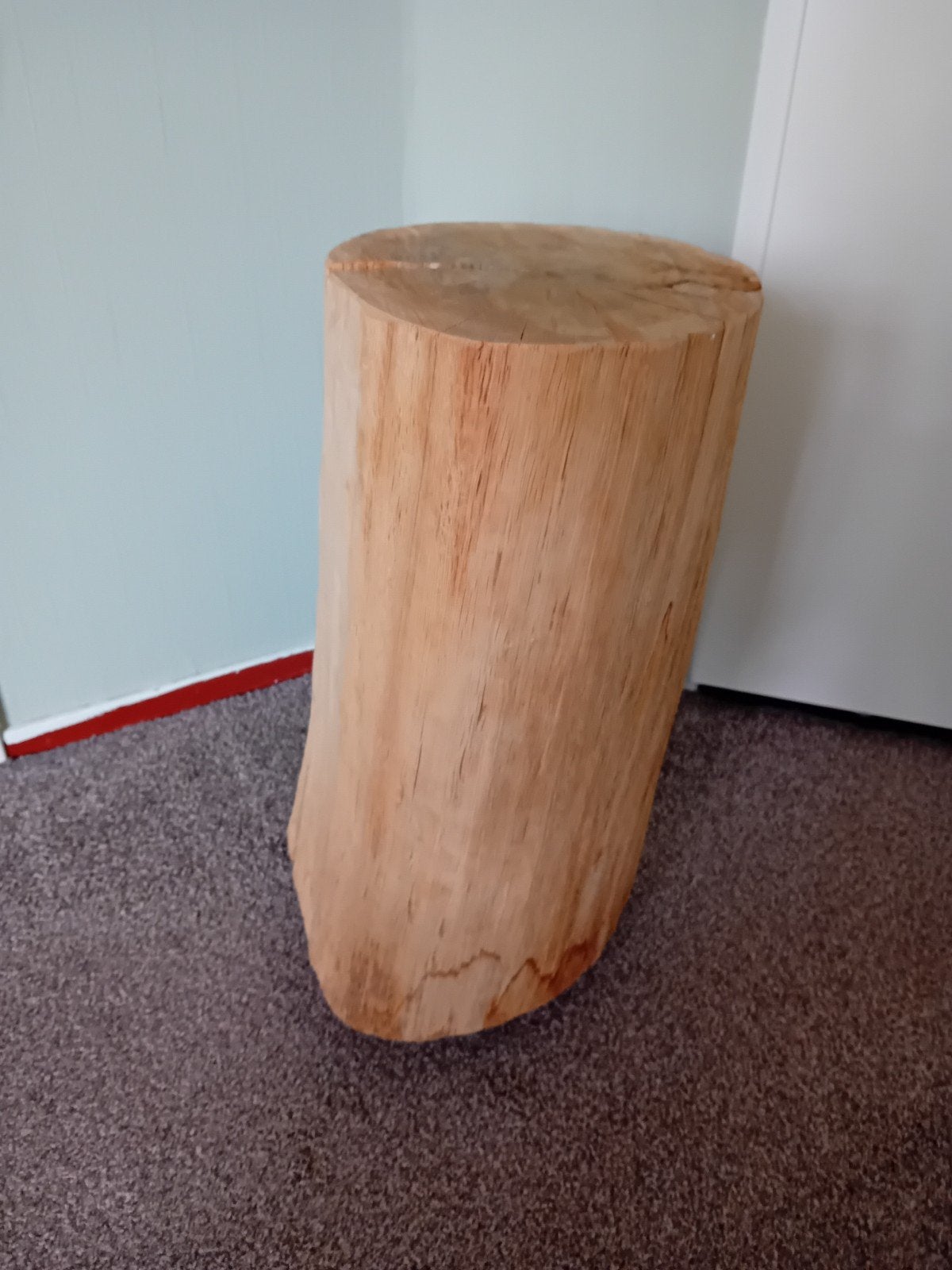 Boom stam tafeltje, Ophalen