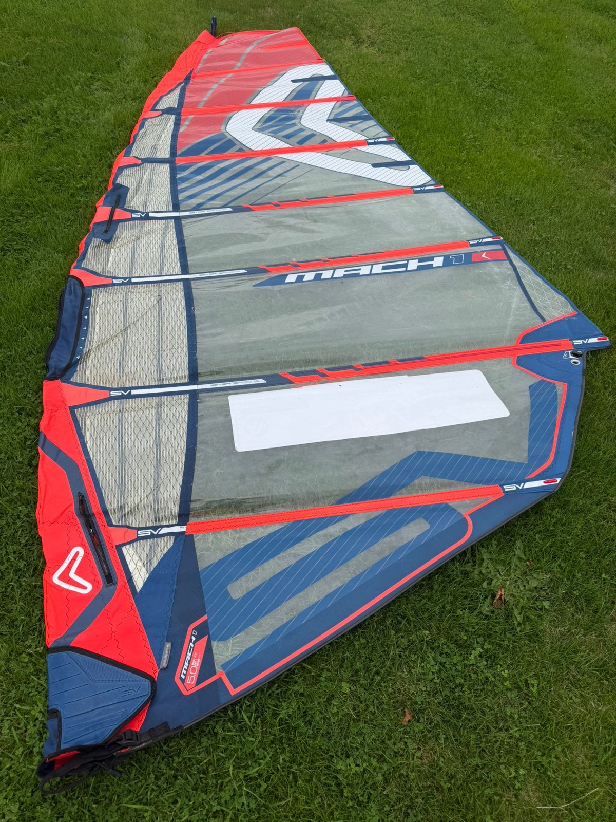 Severne Mach1 - 5.0, 3.5 tot 5 m², Ophalen of Verzenden, Severne, Zeil