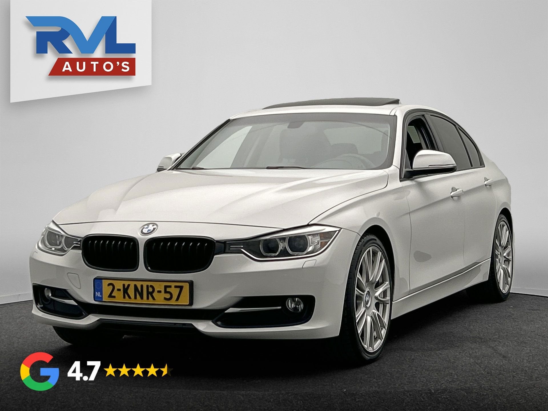 BMW 3-serie 316i High Executive | Origineel NL | Panoramadak, Auto's, 1360 kg, Gebruikt, Wit, Origineel Nederlands