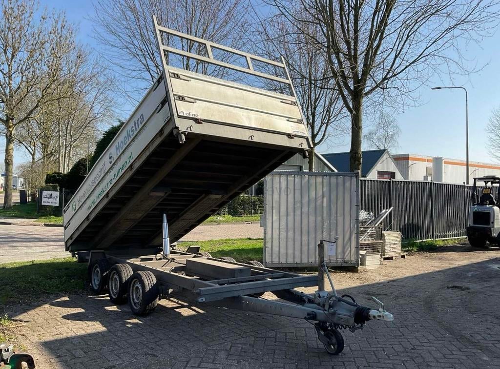 Proline 3-assige kipper | 3500 kg | Elektrisch-hydraulisch, Ophalen, Gebruikt
