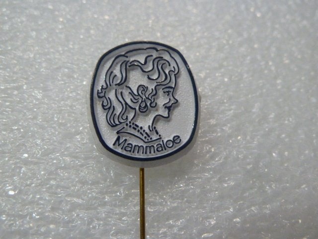 Vintage Speldje Mammaloe Pipo de Clown, Verzamelen, Ophalen of Verzenden, Gebruikt, Figuurtje, Speldje of Pin