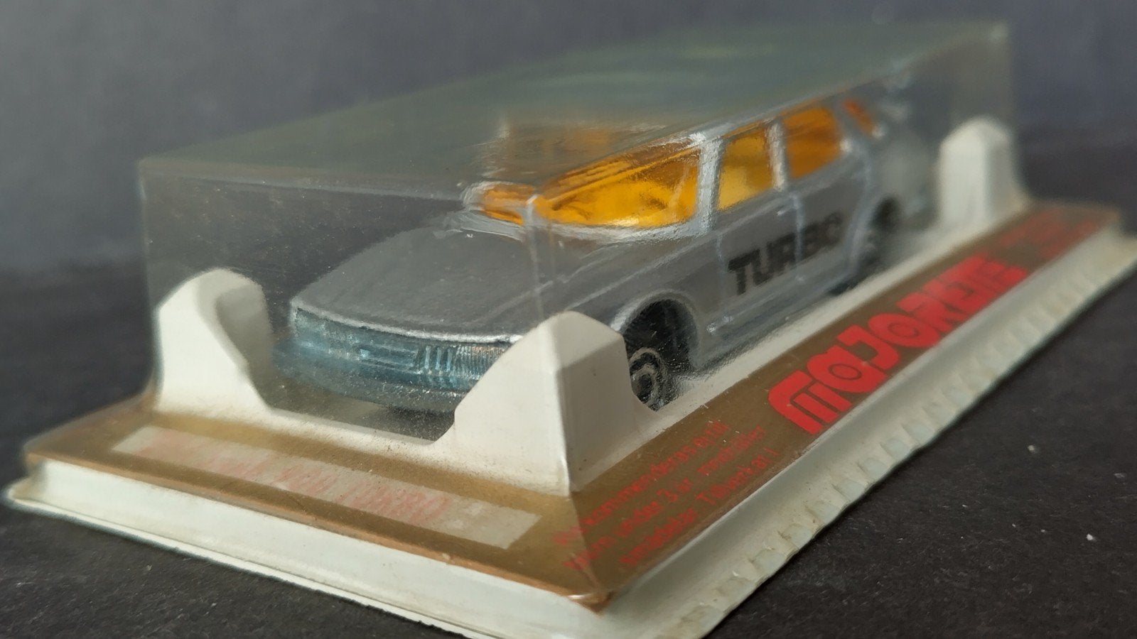 Saab 900 Turbo zilver  1:60 Majorette Pol, France, Auto, ., Nieuw