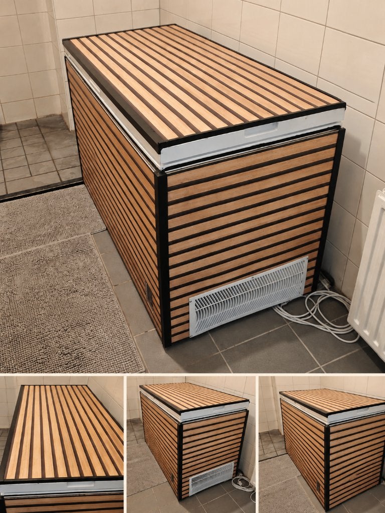 Vrieskist Inventum 290L, Vrieskist, Gebruikt, Vrijstaand, 90 cm of meer