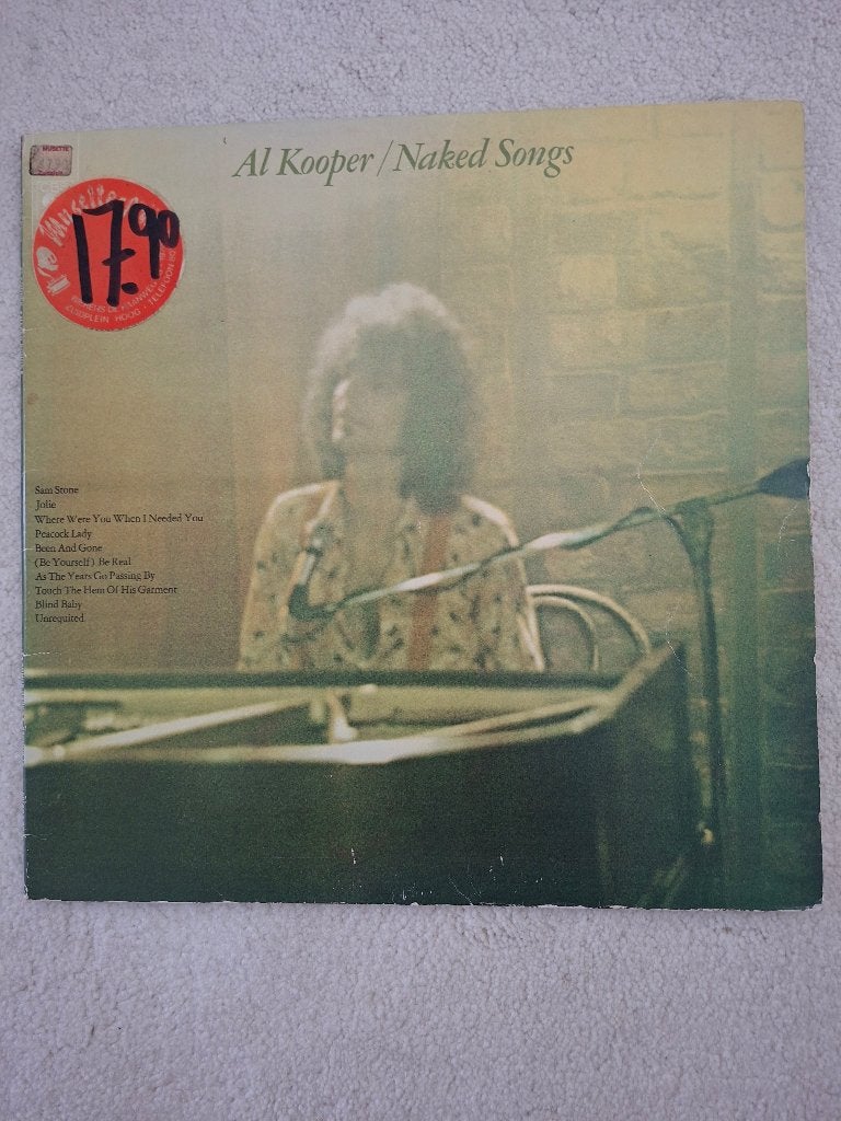 Lp rock AL KOOPER GETITELD NAKED SONGS, Ophalen of Verzenden, Gebruikt, 12 inch, Poprock