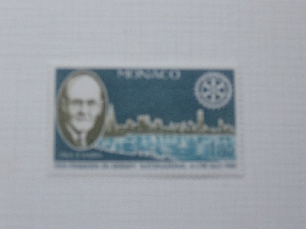 Monaco, Ophalen, Monaco, Postfris