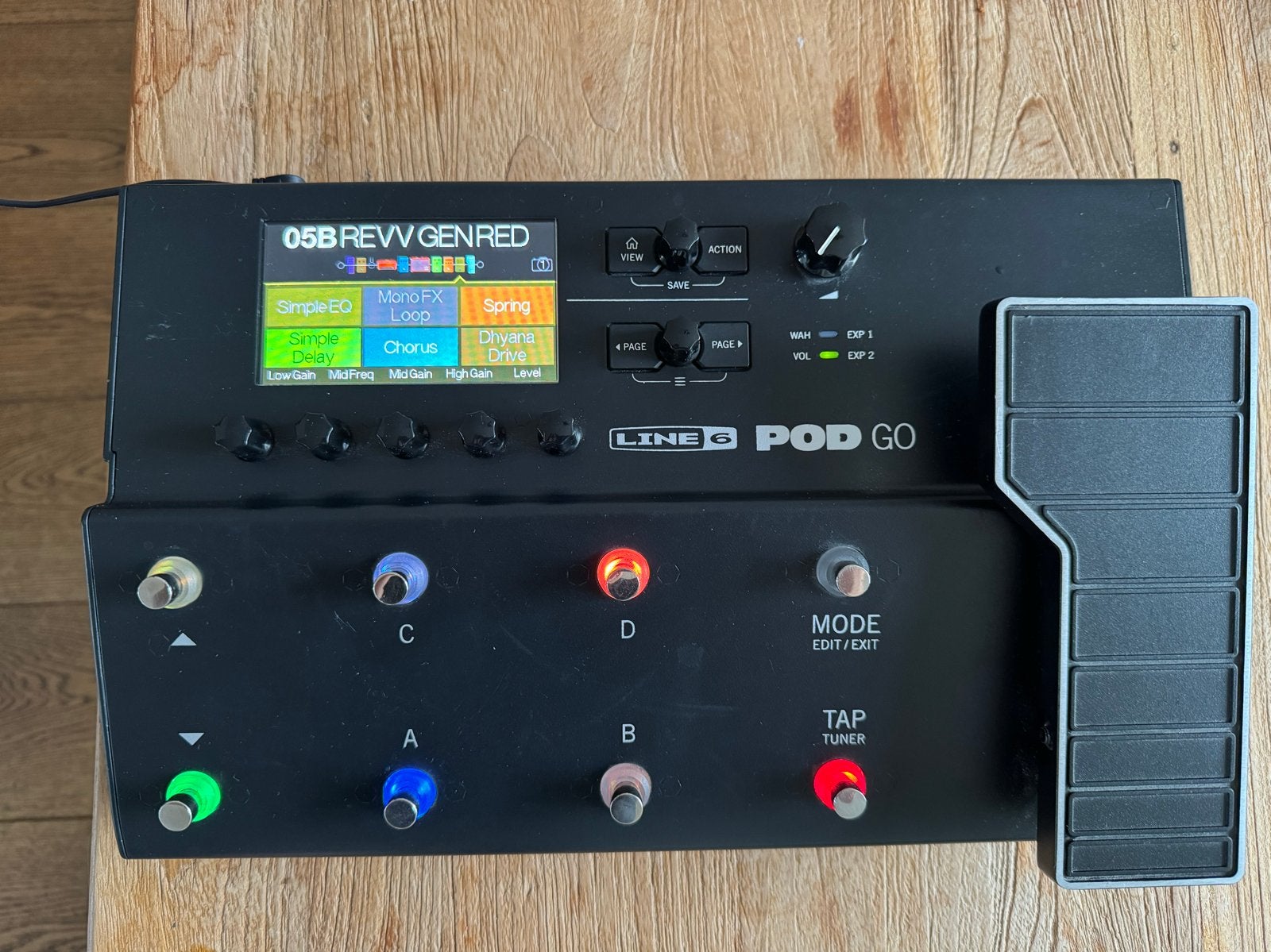 Line 6 POD Go Multi-effect Gitaarprocessor, Muziek en Instrumenten, Effecten, Gebruikt, Multi-effect, Ophalen