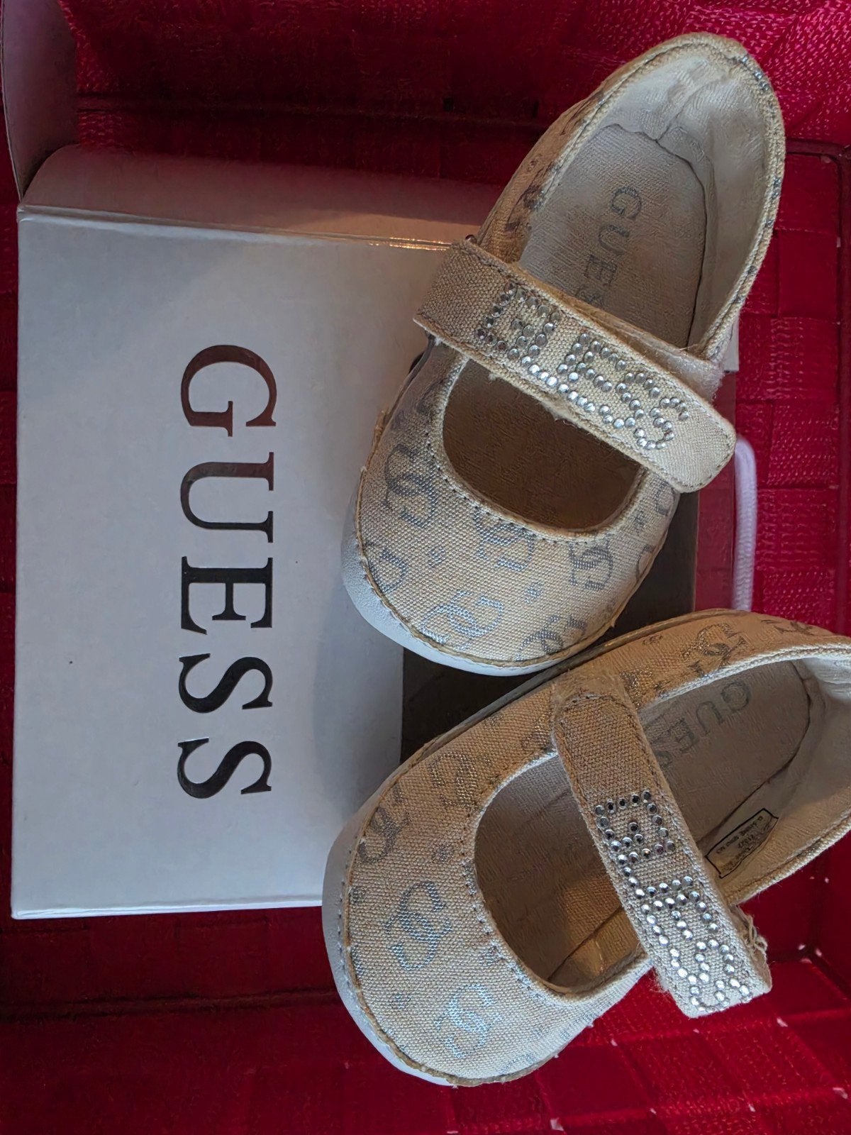 Guess babyschoentjes maat 18, Meisje, Schoenen, Ophalen of Verzenden, Guess
