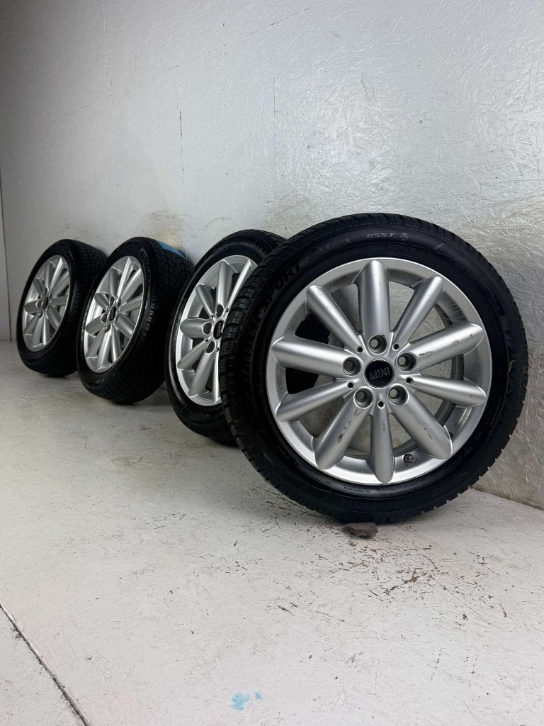 Originele Mini Cooper One velgen 16" 5x112 Style 508 winter, Niet ingevuld, Gebruikt, 16 inch, 175 mm