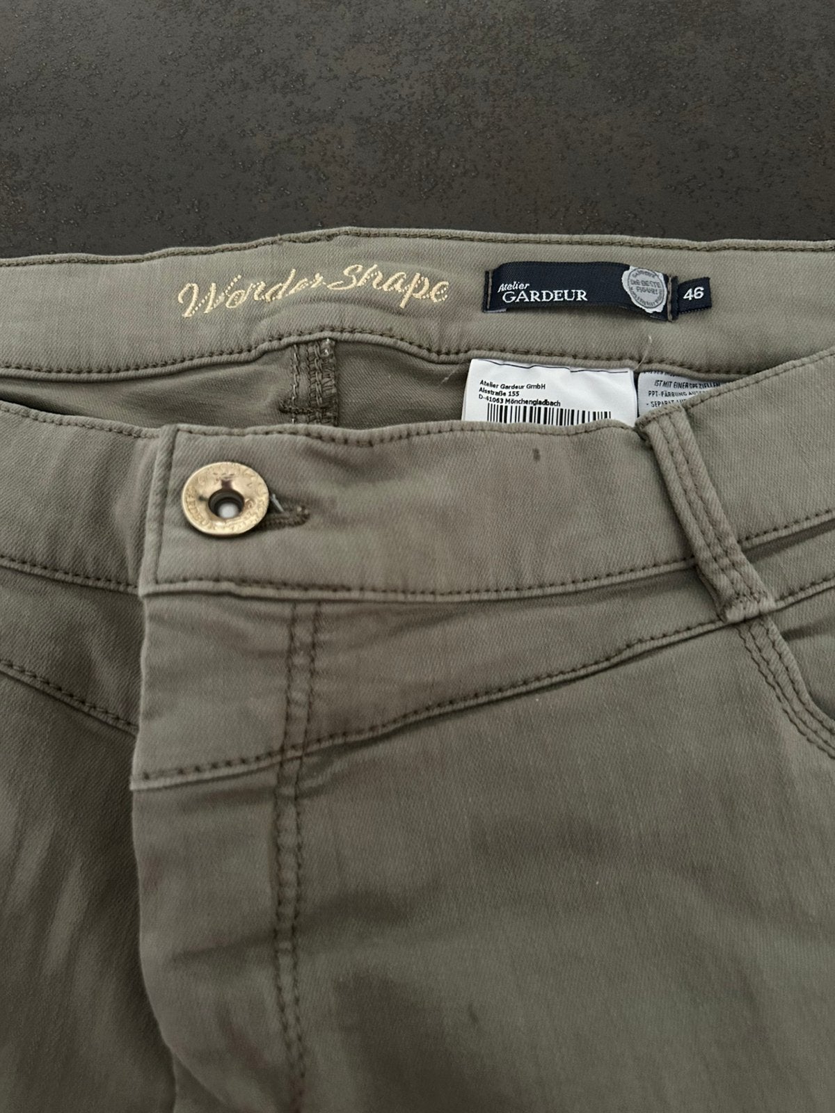 Nieuwe broek van Gardeur maat 46, Kleding | Dames, Maat 46/48 (XL) of groter, Ophalen of Verzenden, Zo goed als nieuw, Grijs