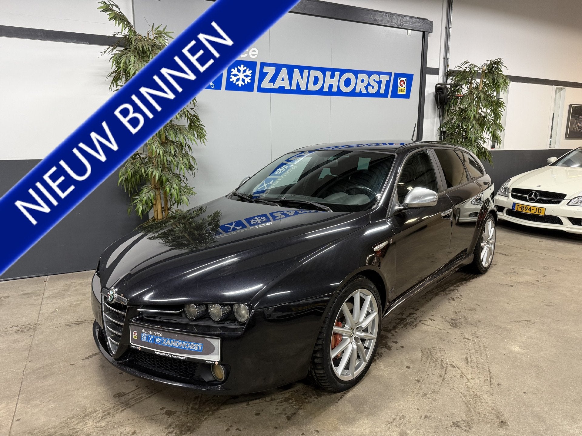 Alfa Romeo 159 Sportwagon 2.2 JTS TI //voor de liefhebber!, Auto's, Voorwielaandrijving, 4 cilinders, Zwart, Handgeschakeld