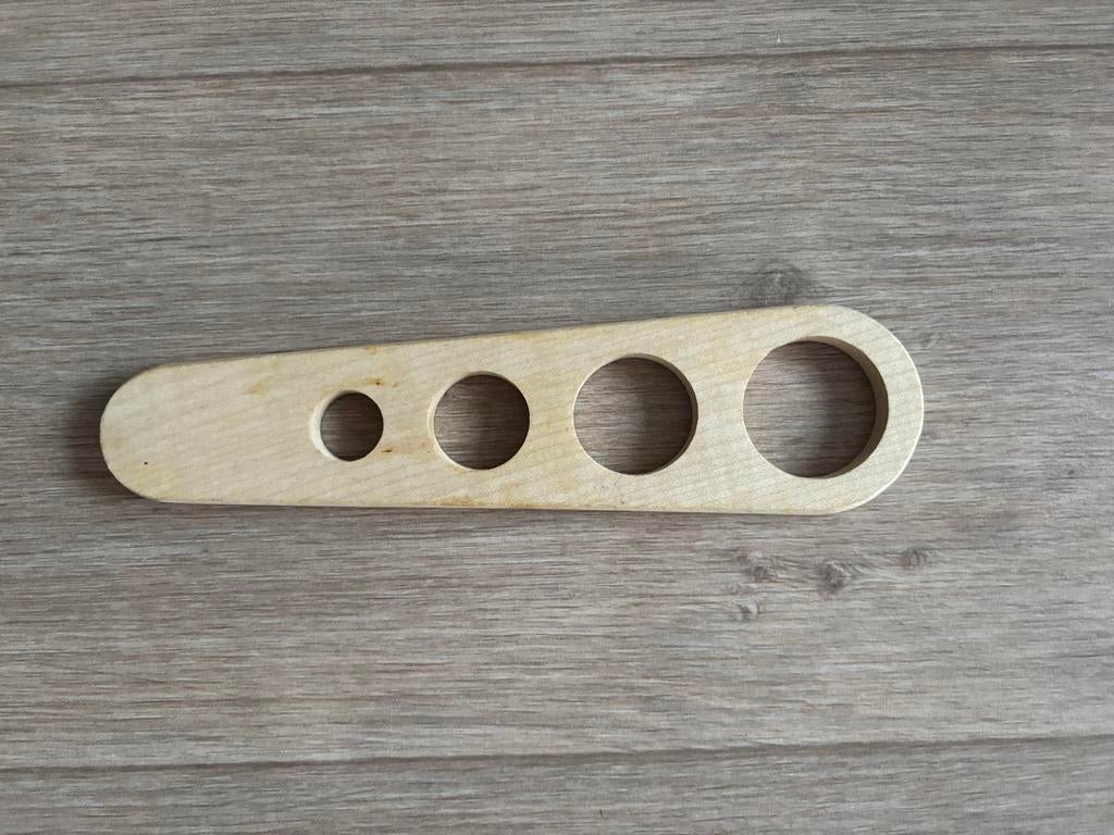 Houten spaghetti meter, Huis en Inrichting, Keuken | Keukenbenodigdheden, Beige, Hout, Ophalen of Verzenden, Overige typen
