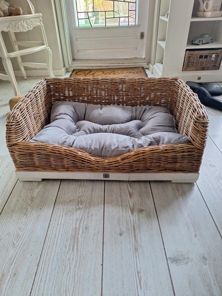 Riviera Maison hondenmand zonder kussen, Dieren en Toebehoren, Hondenmanden, Ophalen, Riet