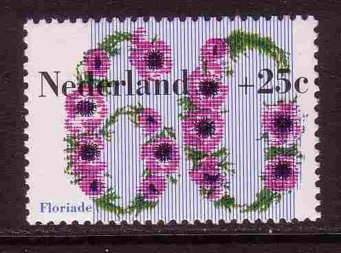 Nederland 1982 1263 Zomer 60c Bloemen, Postfris, Ophalen of Verzenden, Na 1940, Postfris